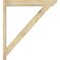 Ekena Millwork Traditional Slat Rough Sawn Outlooker, Douglas Fir, 6"W x 38"D x 42"H OUT06X38X42TRA06RDF - alternate 4